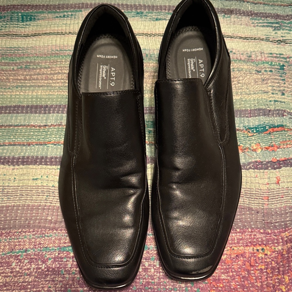 Apt. 9 Men's Elegant Black Loafers